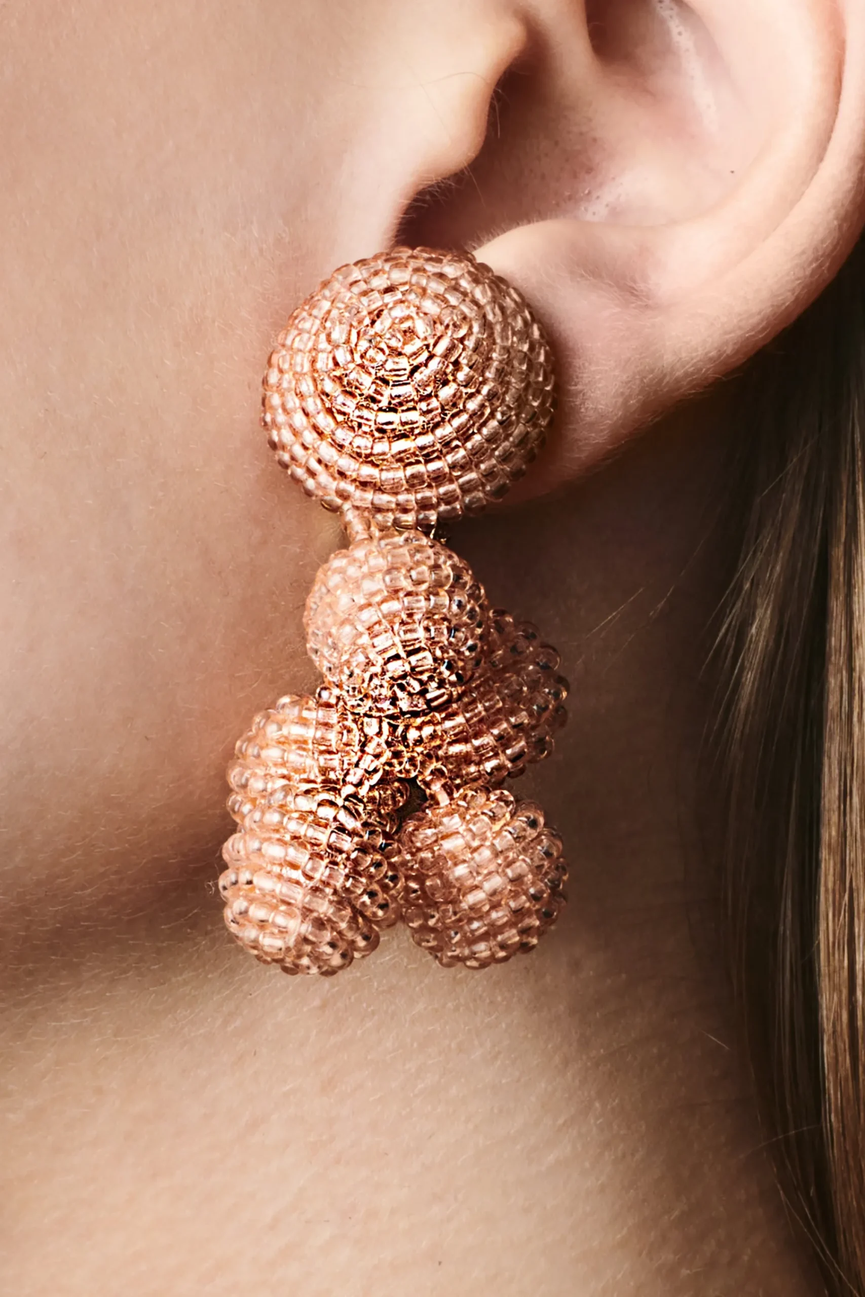 Cheap Sachin & Babi Mini Coconuts Earrings - Faceted Beads Merlot