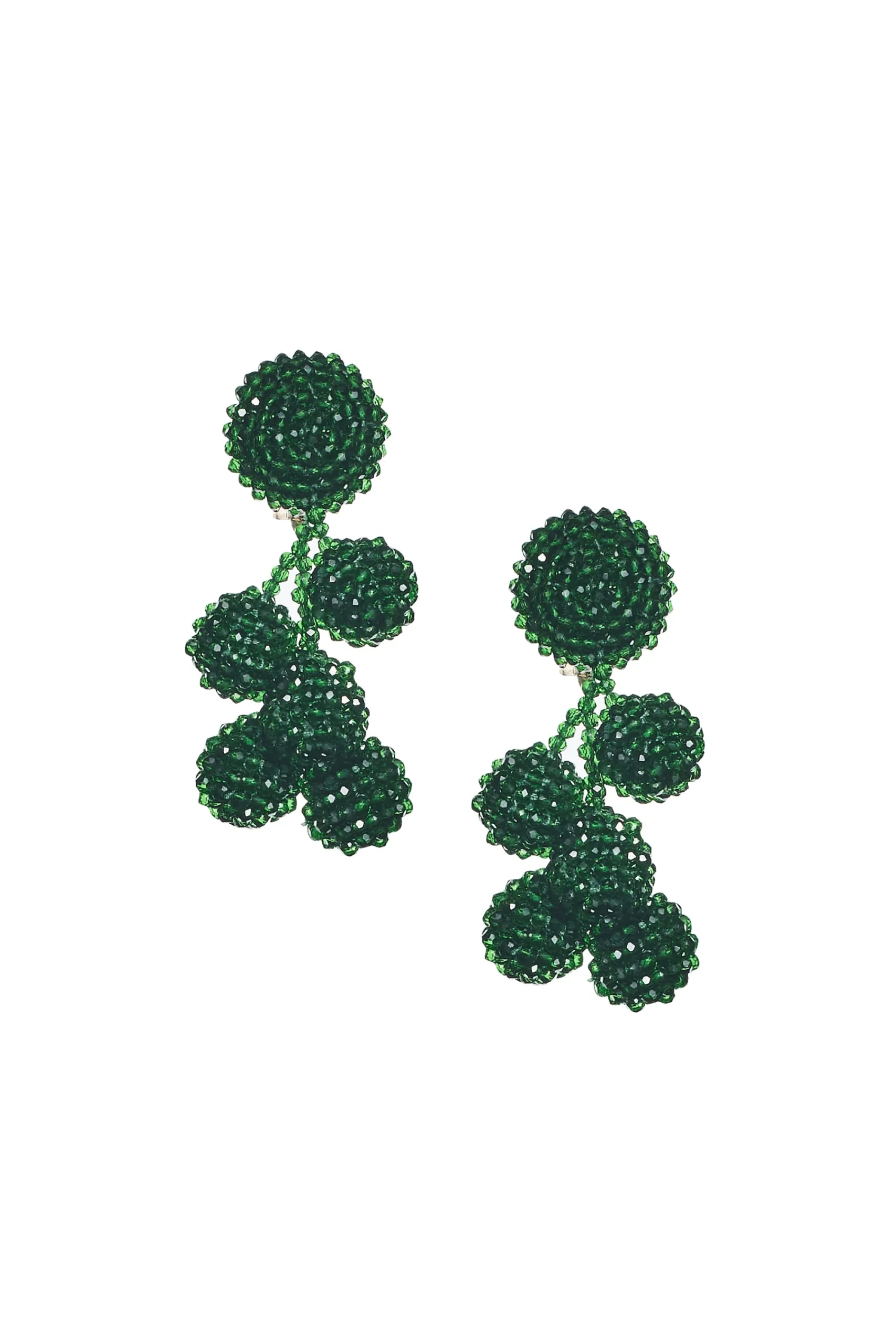 Cheap Sachin & Babi Mini Coconuts Earrings - Faceted Beads Merlot