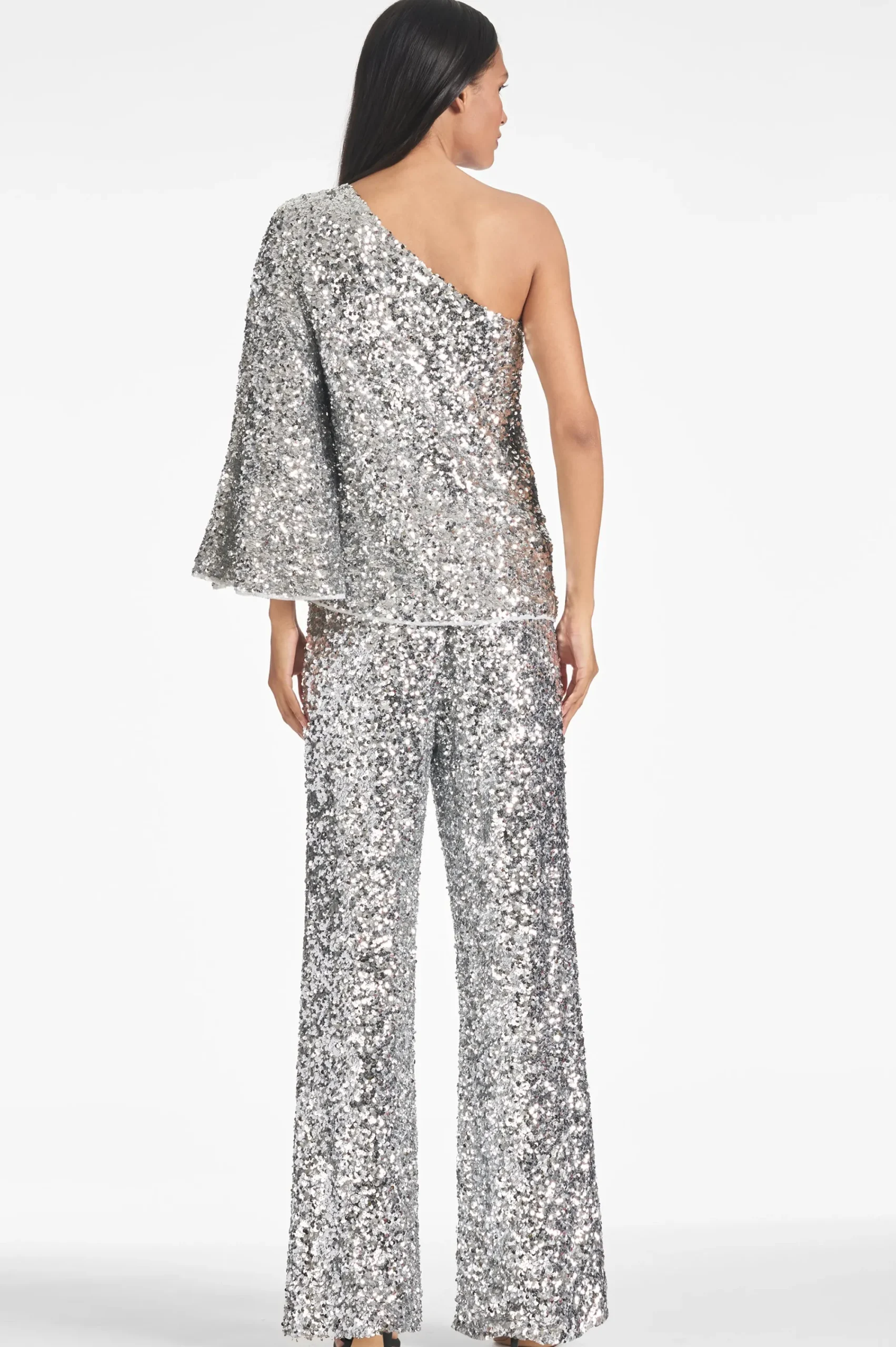 Store Sachin & Babi Morgan Top - Sequins Silver