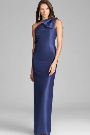 Fashion Sachin & Babi Olivia Gown - Washed Indigo Washedindigo