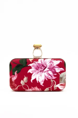 Fashion Sachin & Babi On the Rocks Clutch - Deep Pink Dahlia Deeppinkdahlia