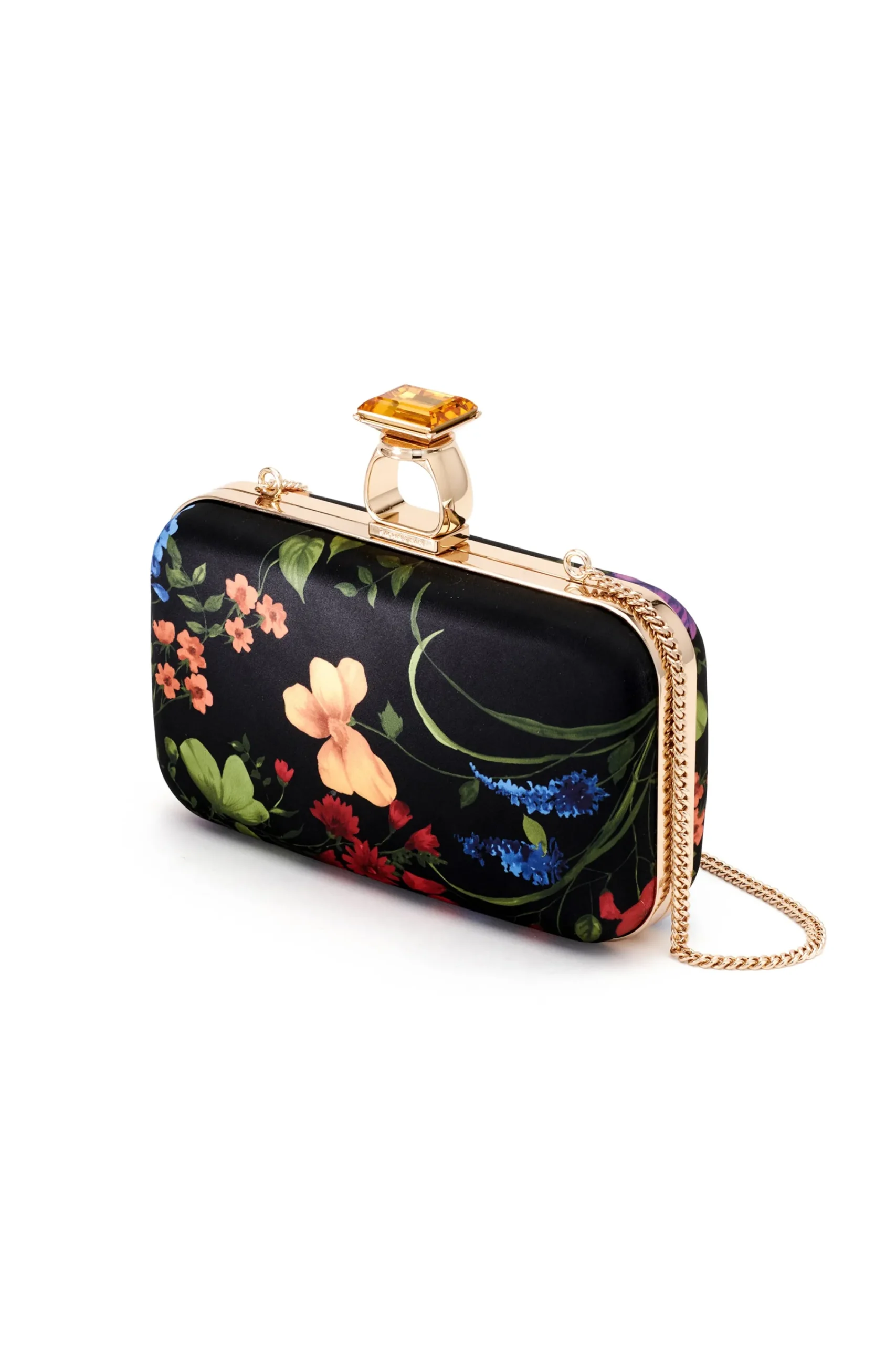 Cheap Sachin & Babi On the Rocks Clutch - Noir Wildflower Noirwildflower