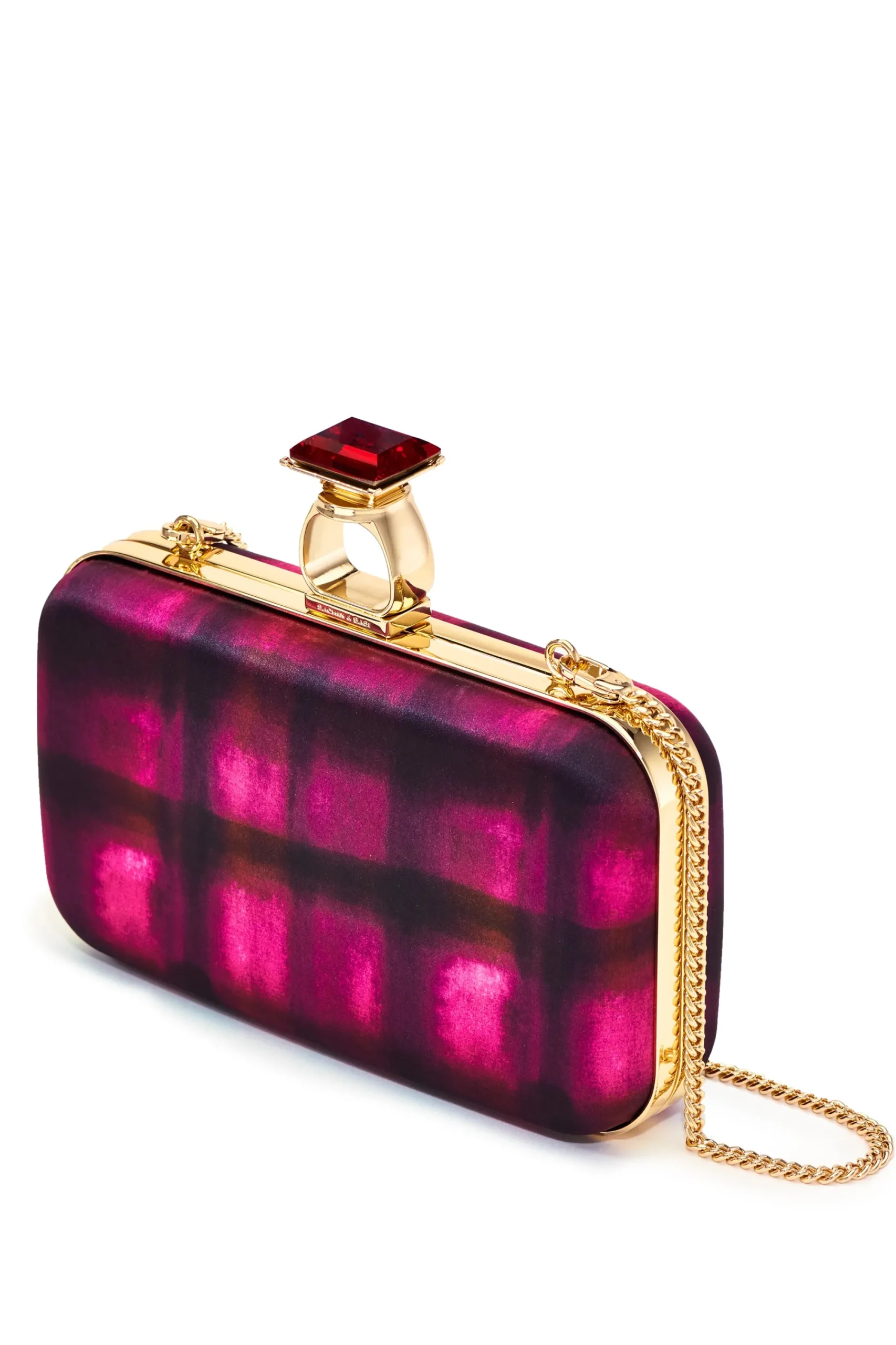 Discount Sachin & Babi On The Rocks Clutch - Pink Shibori Pinkshibori