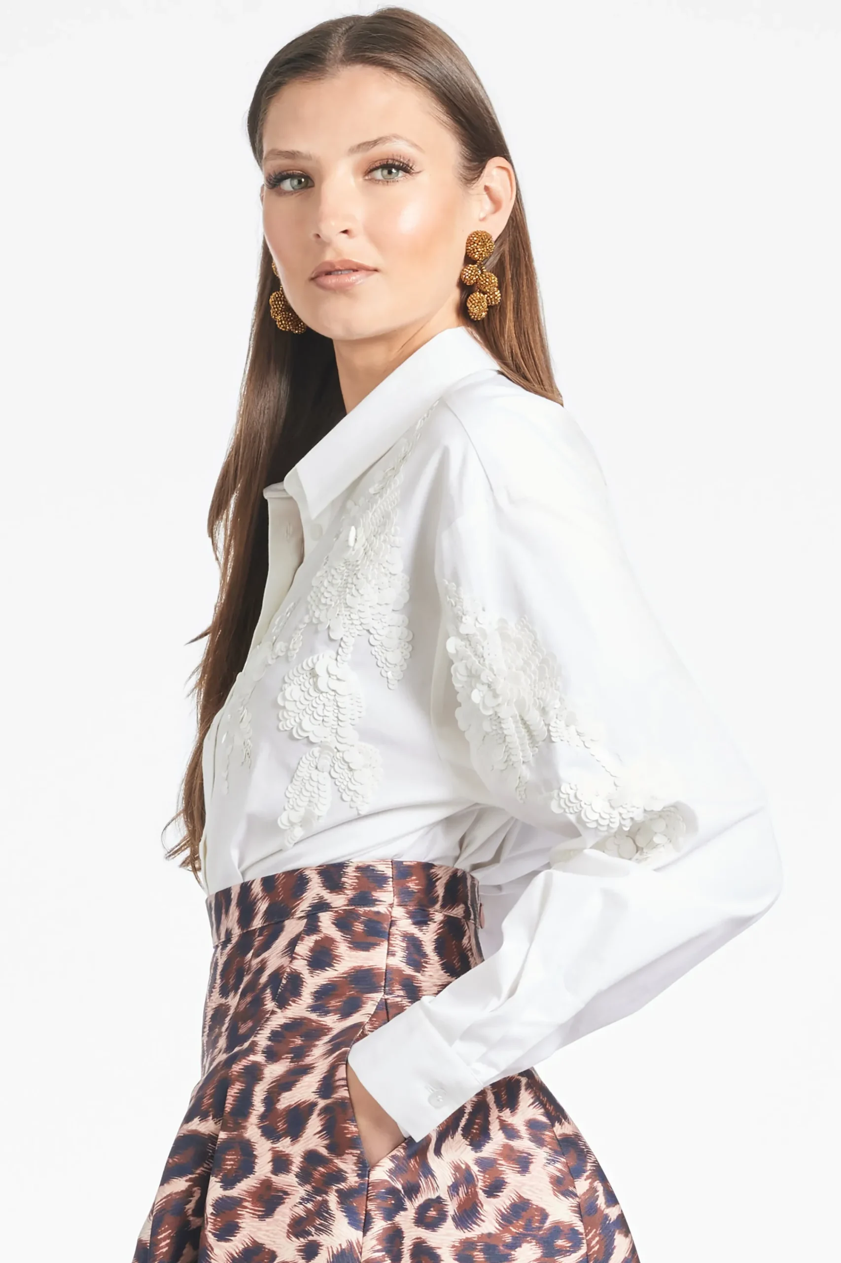 Clearance Sachin & Babi Paradiso Top - White