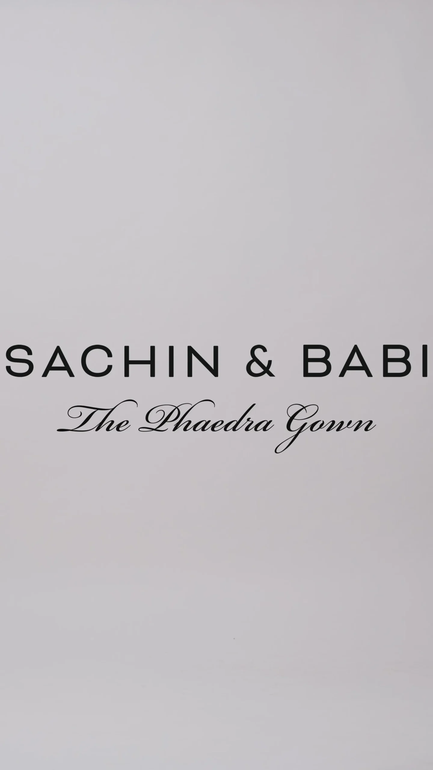 New Sachin & Babi Phaedra Gown - Rhodolite