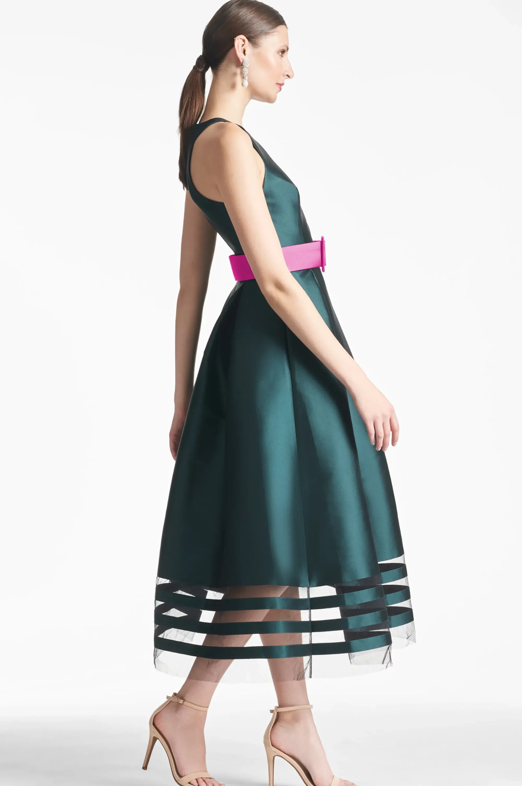 Online Sachin & Babi Rani Dress - Forest Green Forestgreen