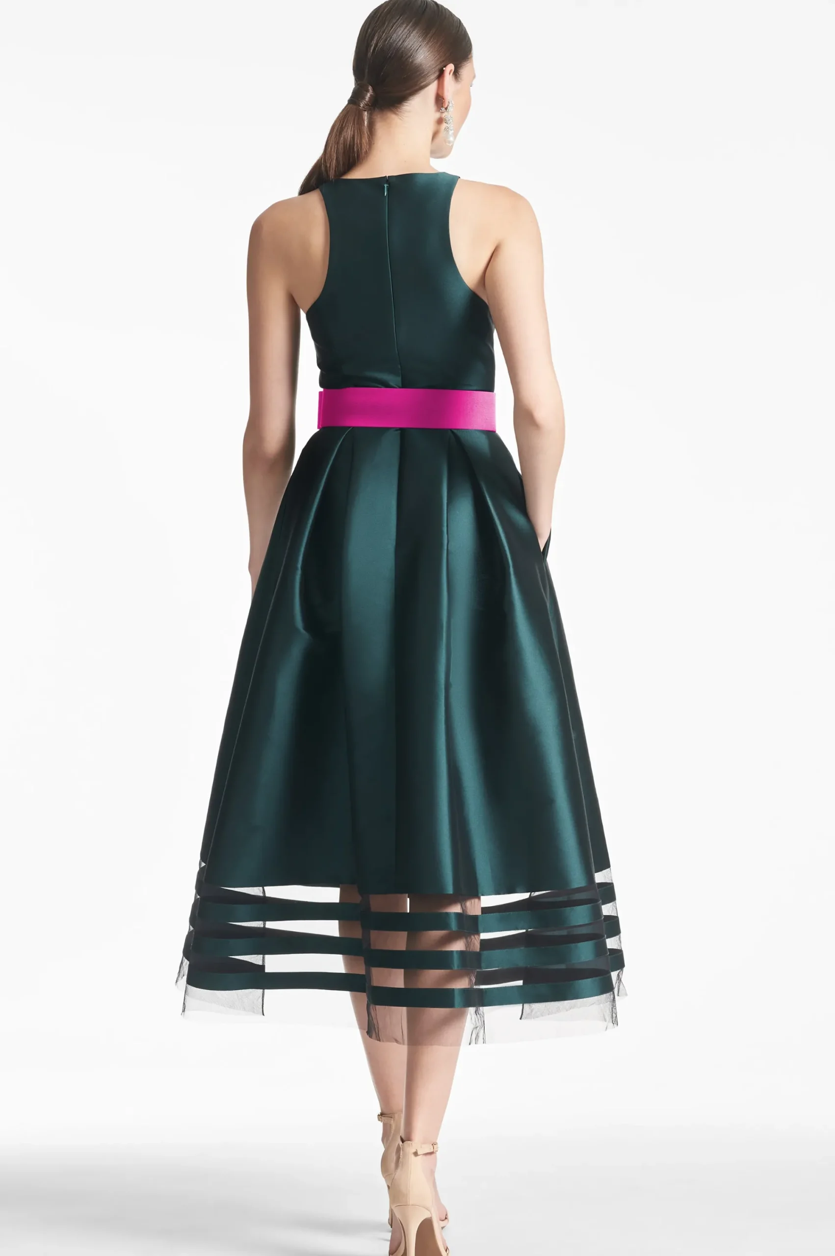 Online Sachin & Babi Rani Dress - Forest Green Forestgreen