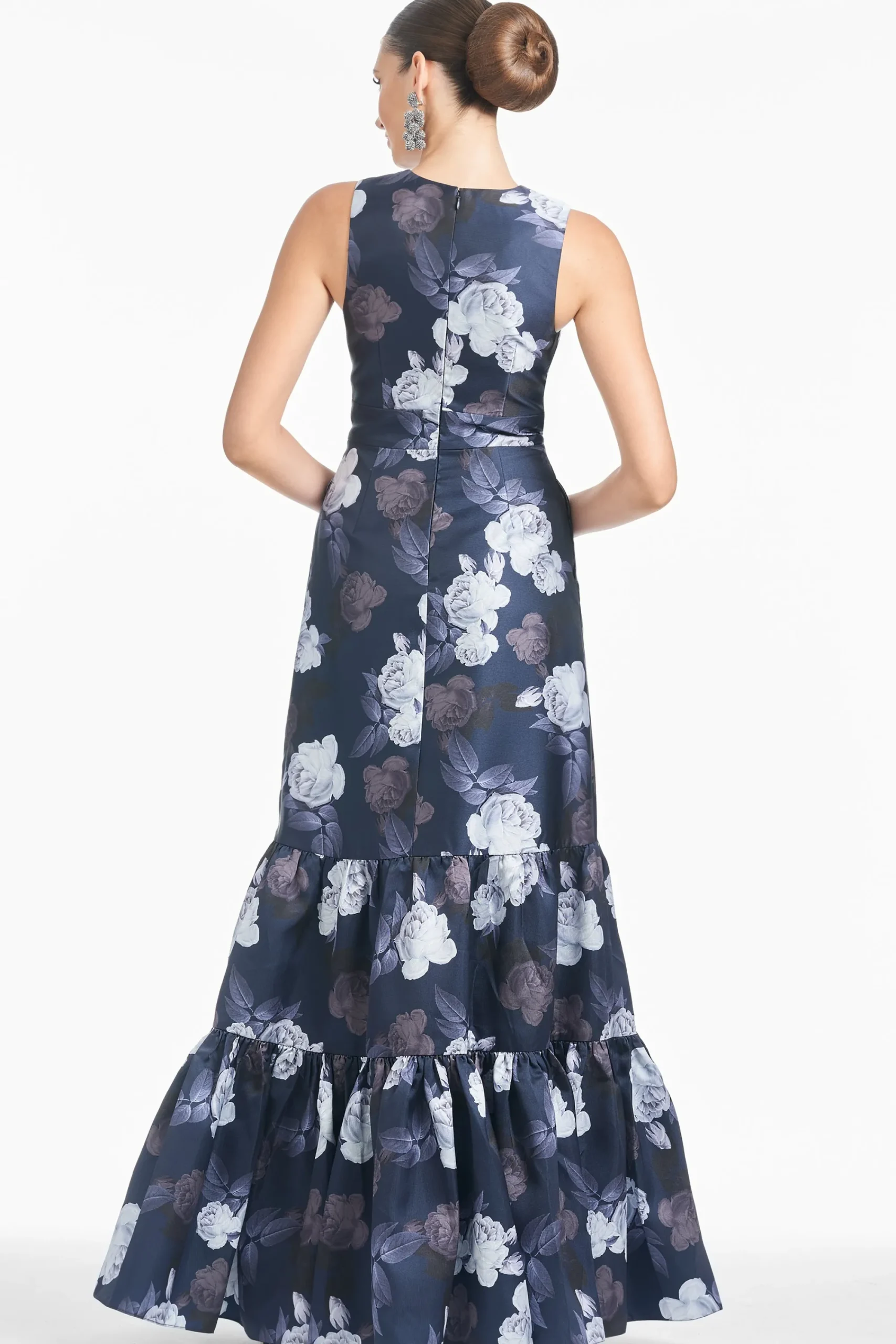 Flash Sale Sachin & Babi Rori Gown - Midnight Glacial Rose Midnightglacialrose