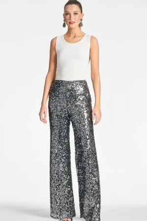 Online Sachin & Babi Sequin Alli Pant - Gunmetal