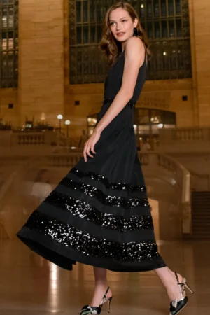 Sale Sachin & Babi Sequin Mia Dress - Black