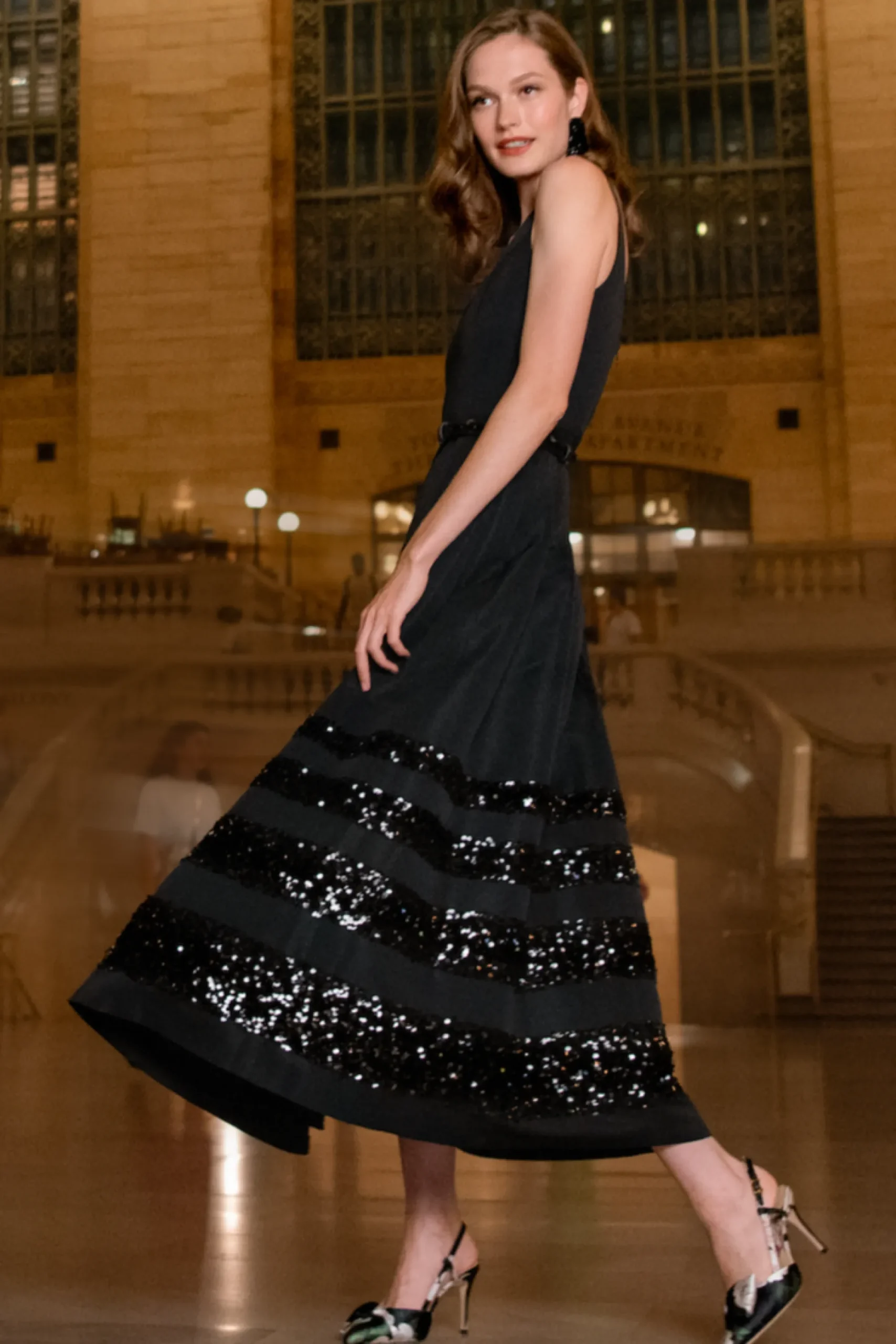 Sale Sachin & Babi Sequin Mia Dress - Black