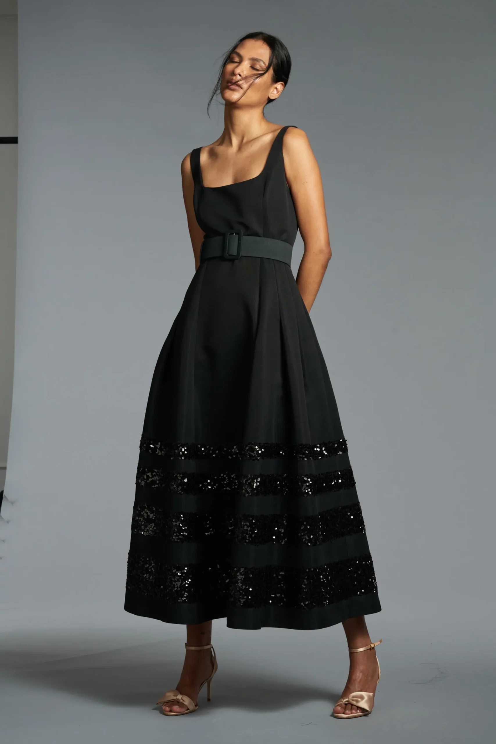 Sale Sachin & Babi Sequin Mia Dress - Black