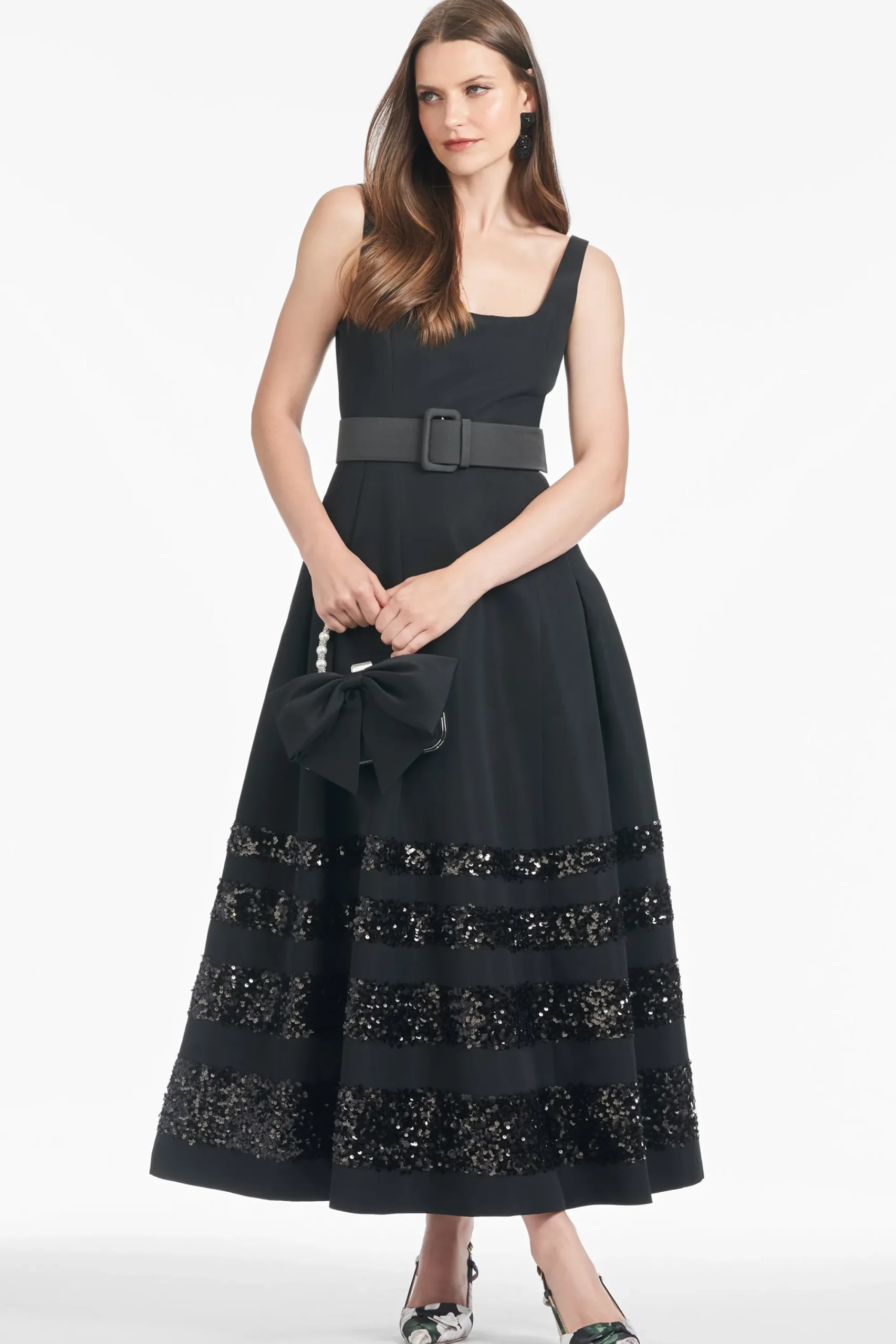 Sale Sachin & Babi Sequin Mia Dress - Black