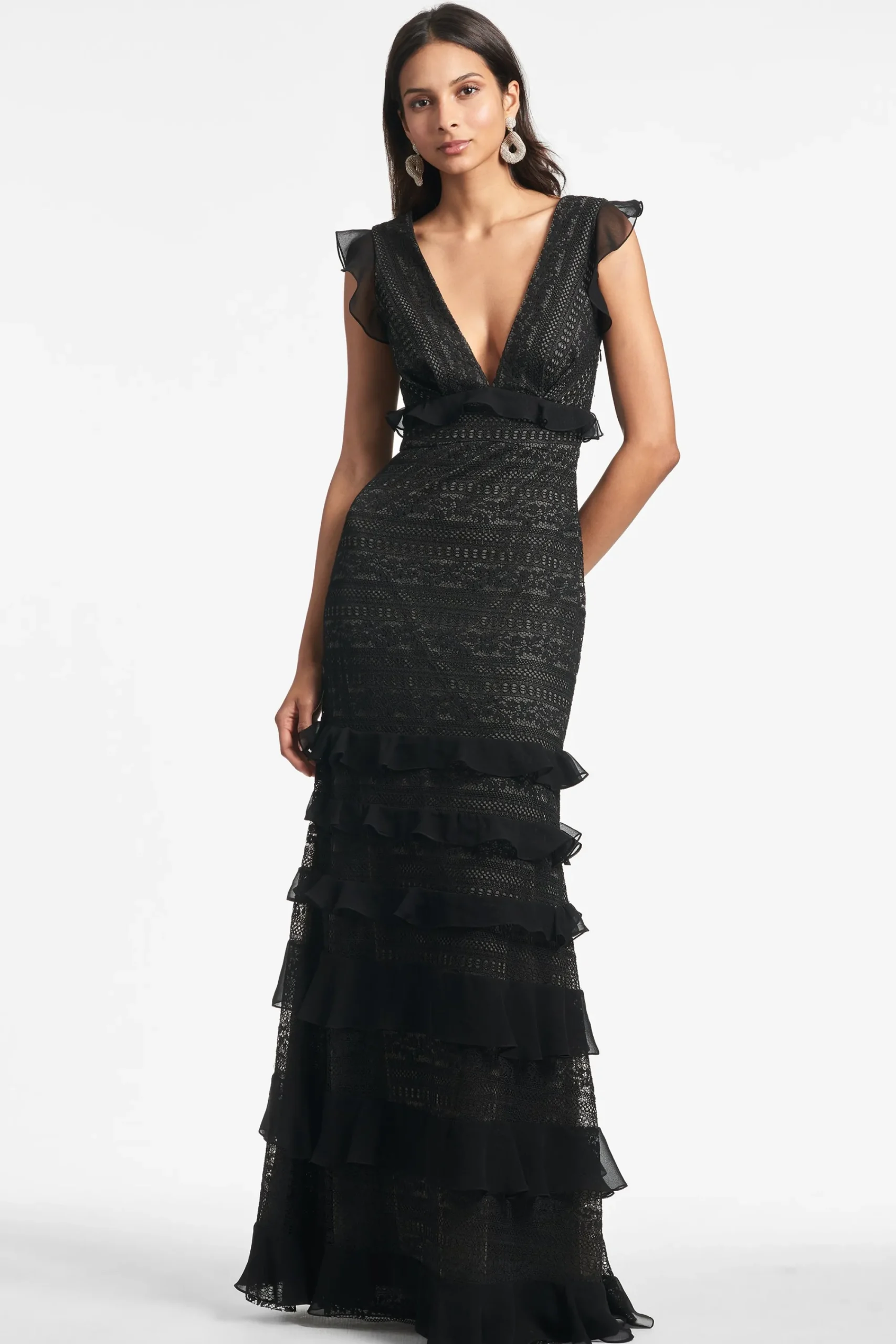 New Sachin & Babi Serafina Gown - Black