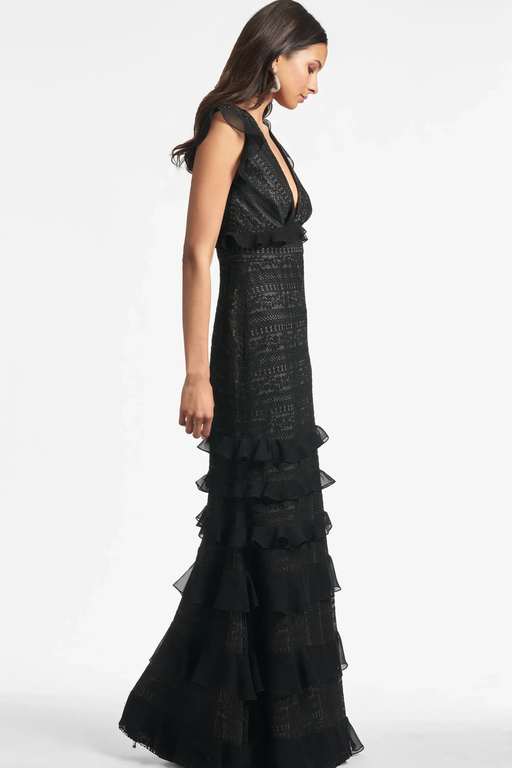 New Sachin & Babi Serafina Gown - Black