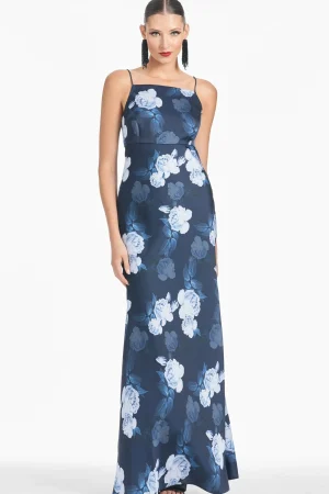 Shop Sachin & Babi Shyla Gown - Midnight Glacial Rose Midnightglacialrose