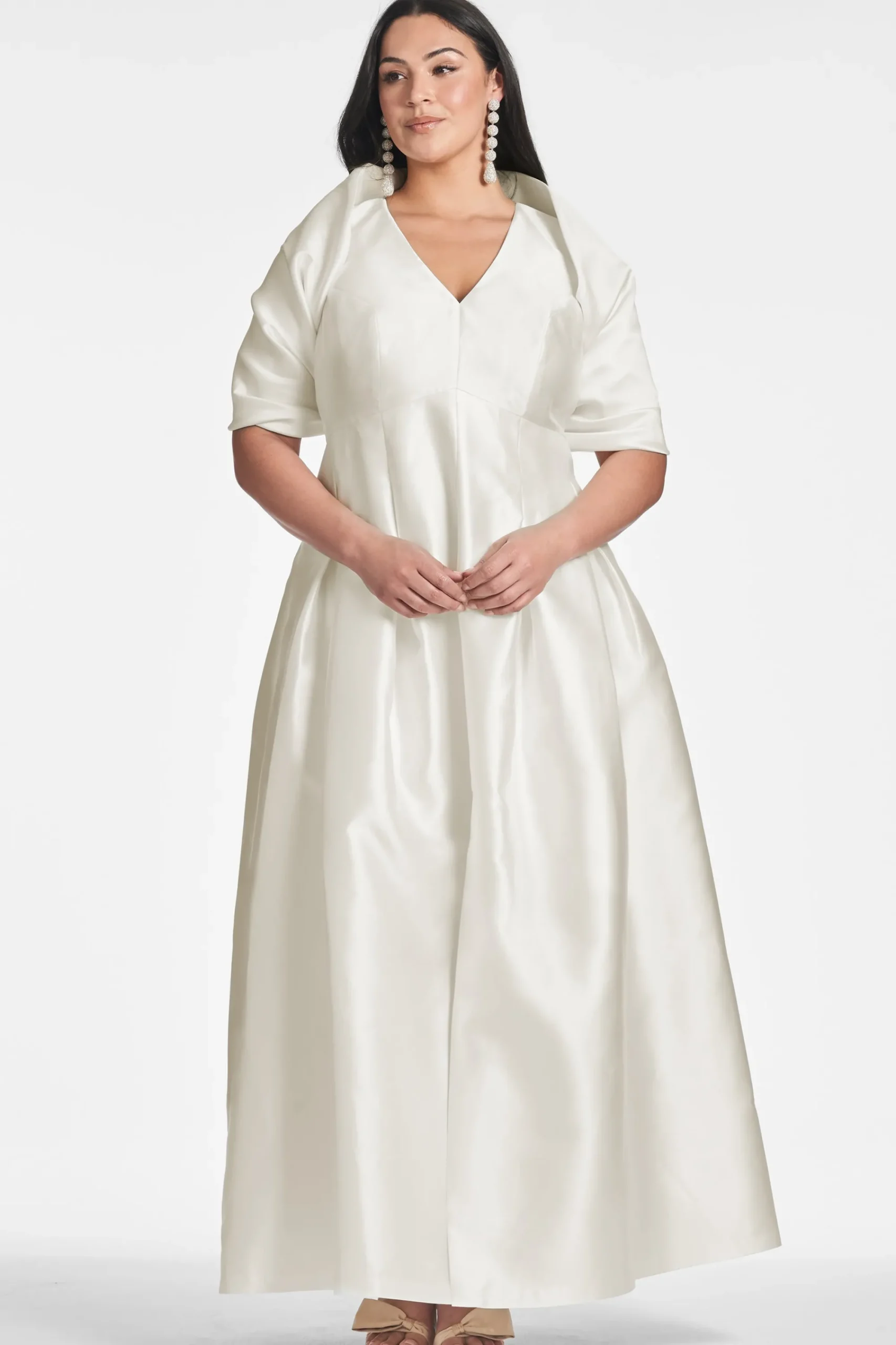 Best Sale Sachin & Babi The Hug Shawl - Ivory