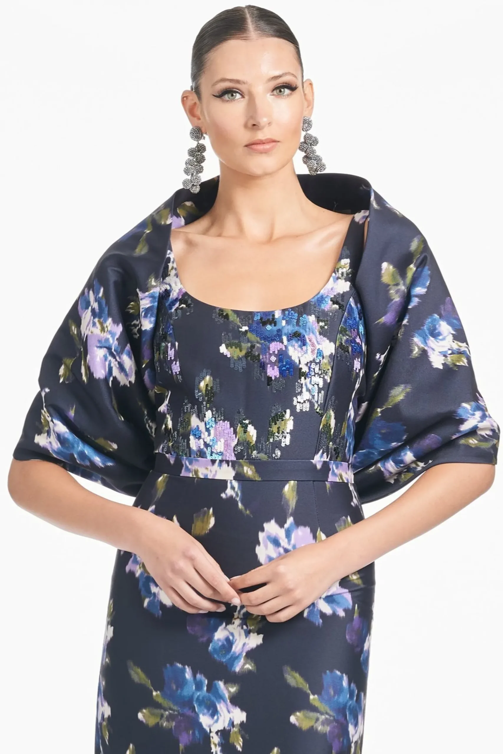 Fashion Sachin & Babi The Hug Shawl - Midnight Corsage Midnightcorsage