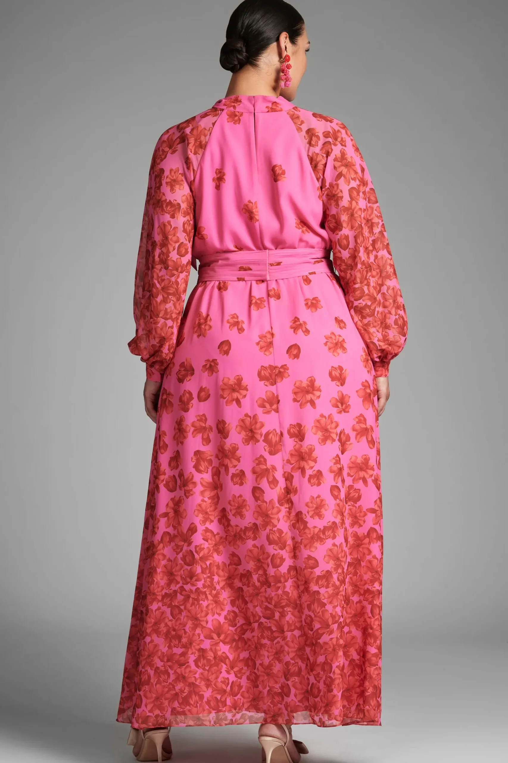 Shop Sachin & Babi Vera Gown - Rose/vermillion