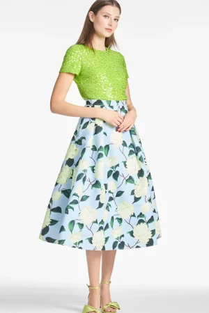 Store Sachin & Babi Veronica Top - Electric Lime Electriclime