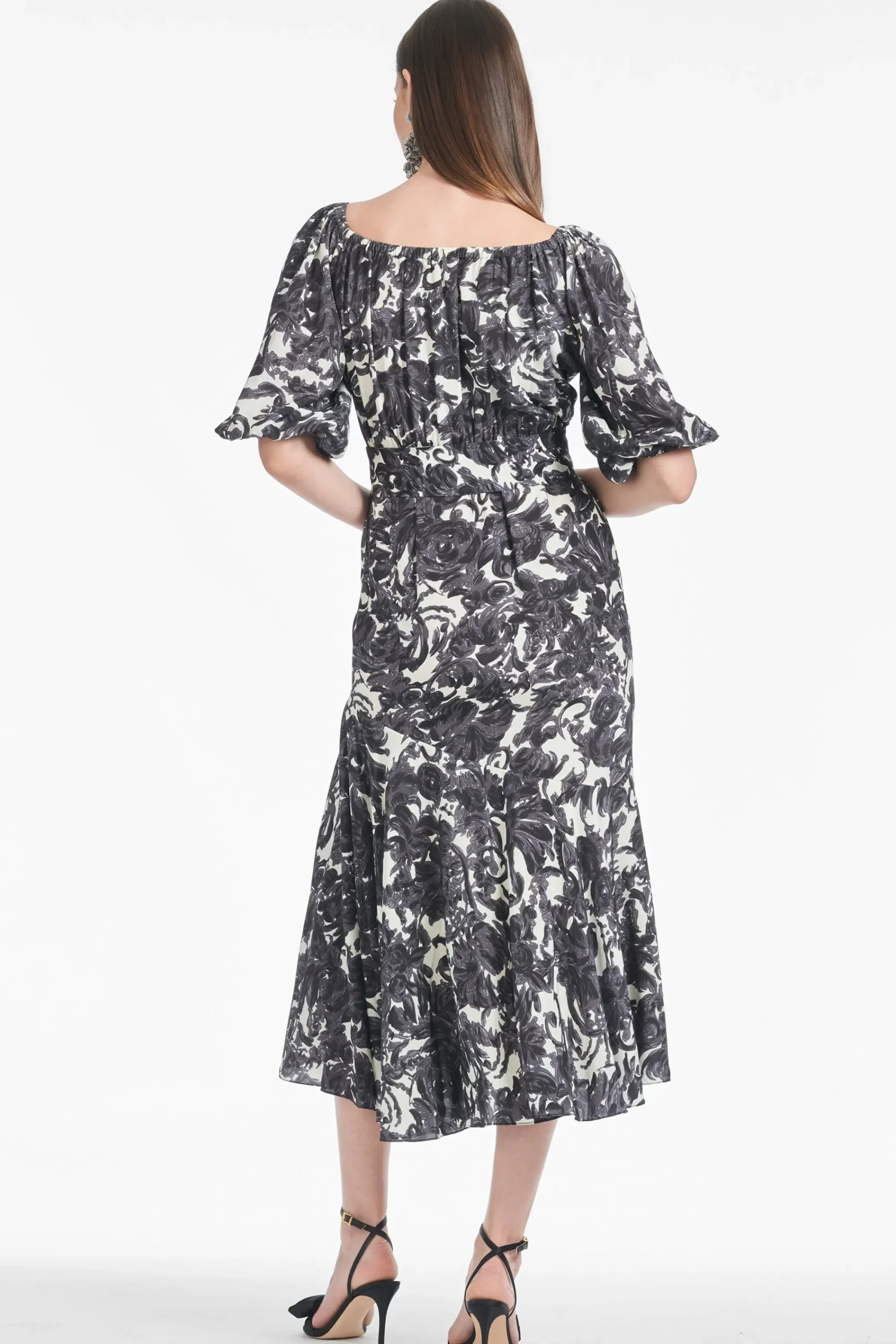 Outlet Sachin & Babi Zadi Dress - Graphic Scroll Graphicscroll
