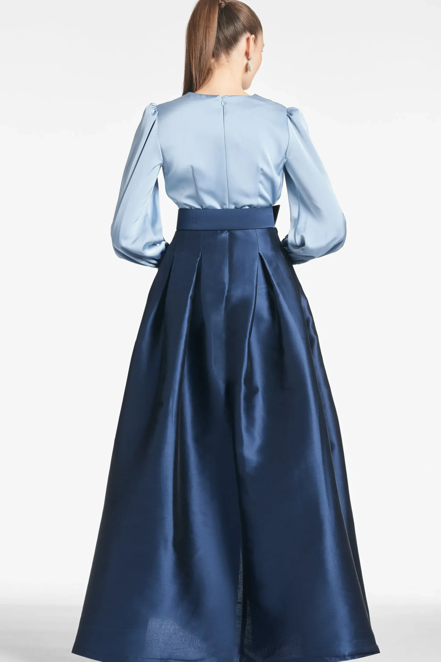 Cheap Sachin & Babi Zoe Gown - Slate/Navy Slate&navy